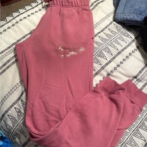 Nike women’s Pink Sweatpants